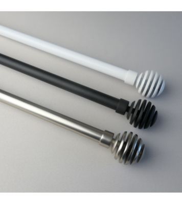 SOHO - Kit tringle extensible 16/19mm 110 à 210 cm Coloris - Noir mat