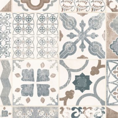 Sol Lino - Carreaux de ciment - Naturel - 2m x 19m