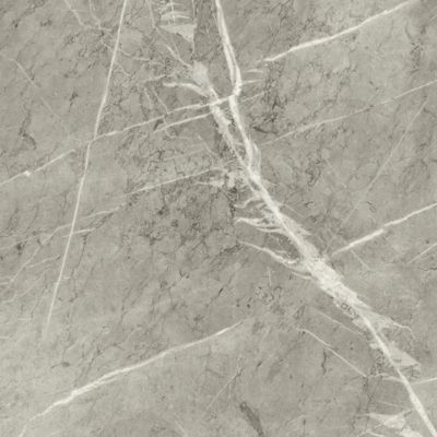 Sol Lino Tendance - Effet marbre gris - Rouleau de 4m x 15m