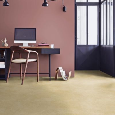 Sol PVC Best - Effet Béton Beige - Rouleau de 3m x 17m