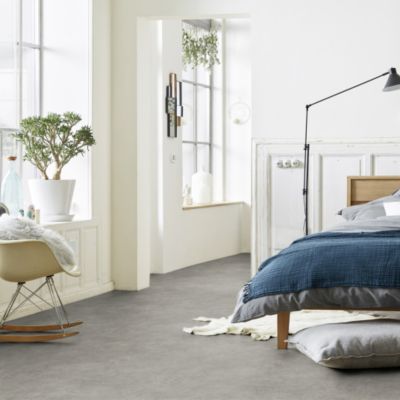 Sol PVC Best - Effet Béton Gris - Rouleau de 2m x 5m