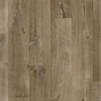 Sol PVC textile Aspect parquet chêne brun - 4m x 26m
