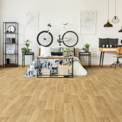 Sol PVC Textile Imitation parquet Chêne Maritime - 4m x 5m