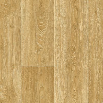 Sol PVC Textile Imitation parquet Chêne Maritime - Rouleau de 4m x 4m