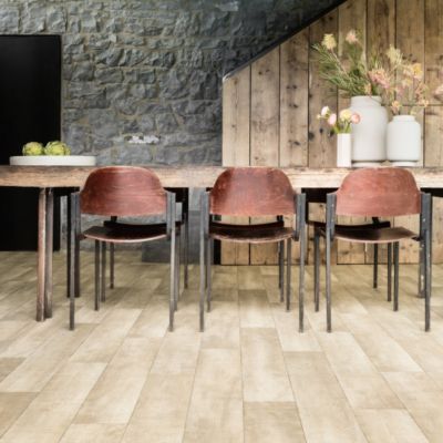 Sol PVC Textile - imitation parquet Forestier - 2m x 15m