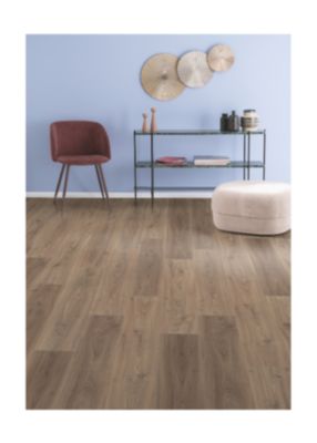 Sol Stratifié   PRO AC4 8mm Classic Aqua Clic It EL2070 Noyer Langley Clair 1,99m²