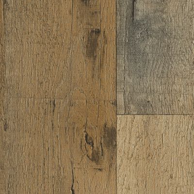 Sol stratifié à clisper Barnwood effet chêne structurée L.138.3x19,3 cm Ep.8mm GoodHome