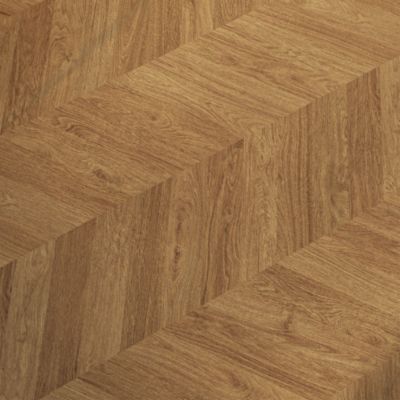 Sol stratifié clipsable Leyton chêne blond 10 mm