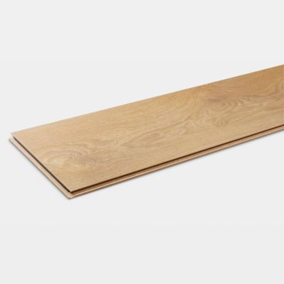 Sol stratifié Mossley 2 bois coloris naturel l.128,5 x l.19,2 x ep.10 mm GoodHome