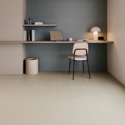 Sol vinyle Aspect parquet bois vintage beige - Rouleau de 4m x 14m
