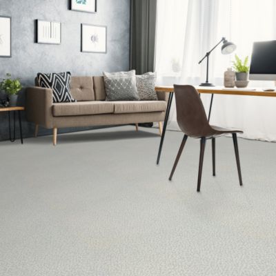Sol Vinyle Carrelage mosaïque - Gris - 4m x 8m