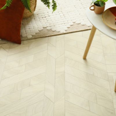 Sol vinyle effet Lamelles de bois Naturel - 2m x 7m