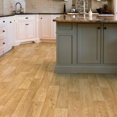 Sol Vinyle Effet parquet chêne traditionnel - Rouleau de 2m x 8m