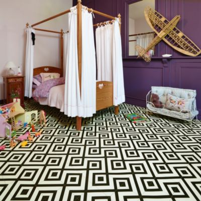 Sol Vinyle Imitation Carrelage losange - 3m x 9m | Castorama