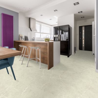 Sol Vinyle Inspiration - Effet marbre clair - Rouleau de 3m x 2m