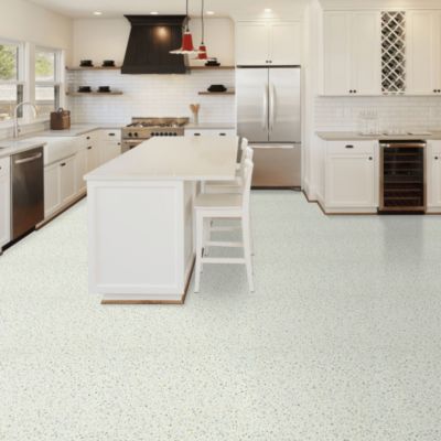 Sol Vinyle Kitchen - Terrazzo granito coloré - Rouleau de 3m x 8m