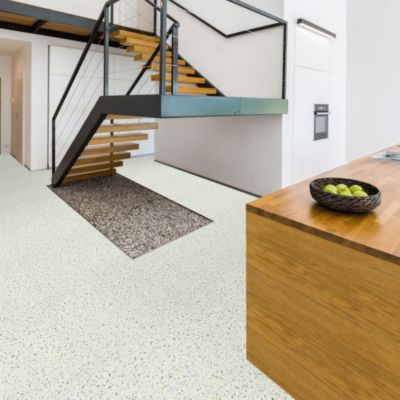 Sol Vinyle Kitchen - Terrazzo granito coloré - Rouleau de 3m x 8m