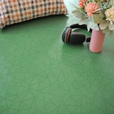 Sol Vinyle Tactile - Fusion organique - Vert - Rouleau de 3m x 15m