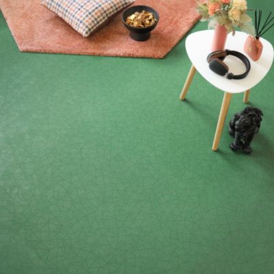 Sol Vinyle Tactile - Fusion organique - Vert - Rouleau de 3m x 23m