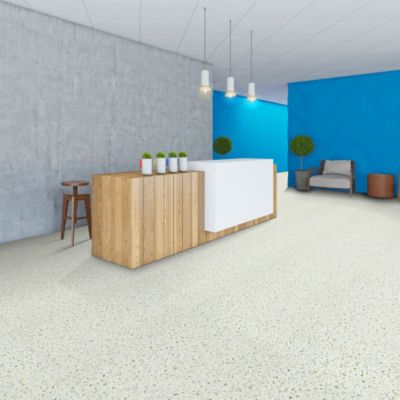 Sol Vinyle - Terrazzo granito coloré - Rouleau de 3m x 6m