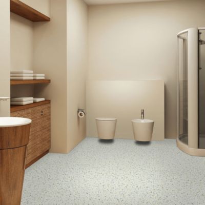 Sol Vinyle - Terrazzo granito coloré - Rouleau de 3m x 6m