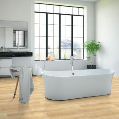 Sol Vinyle Textile - Imitation parquet naturel - 4m x 9m
