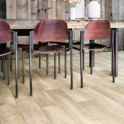 Sol Vinyle Textile Rénove - imitation parquet - Forestier - Rouleau de 4m x 9m
