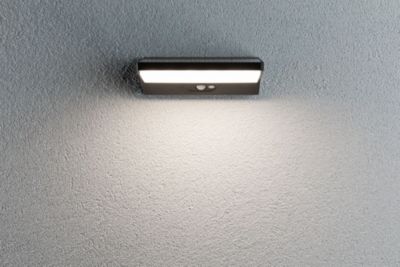 Solar Applique d'extérieur LED Ronas Détecteur de mouvement IP44 3000K 180lm Gris foncé