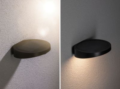Solar Applique d'extérieur LED Ryse Détecteur de mouvement IP44 3000K 30lm Anthracite