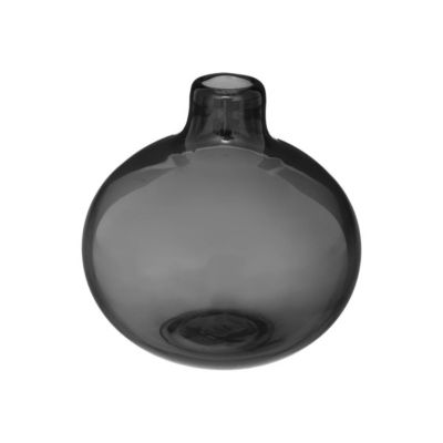Soliflore - verre - gris - D12 cm - Atmosphera