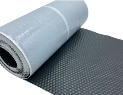 Solin Anthracite  auto-adhesif - Aluminium 30 cm x 5 m  - Ral 7016 - en rouleau