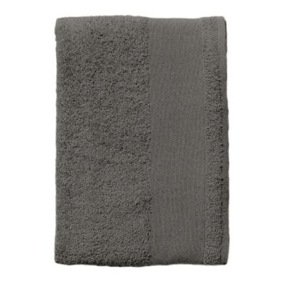 SOLS - Serviette de bain pour invités ISLAND Gris foncé (Taille unique)