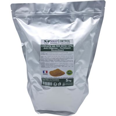 SOLU'CONTROL Chélate de Fer EDTA 13, Antichlorose, Fertilisant — free download