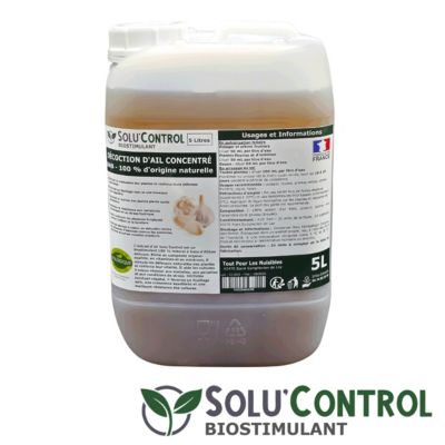 SOLU'CONTROL - Décoction d Ail- 5L Concentré UAB Biostimulant Aide à ...
