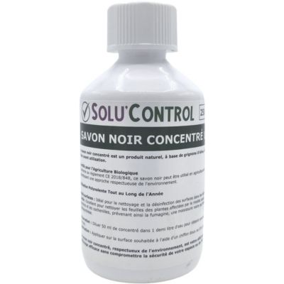 SOLU'CONTROL Savon Noir Concentré 250ml Enlève miellat pucerons — free download