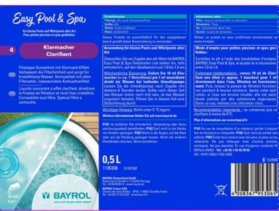 Solution concentrée Clarifiante Bayrol 0,5L