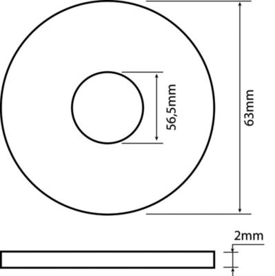Somatherm For You - 1 Joint de Culot de Siphon 63x56,5x2
