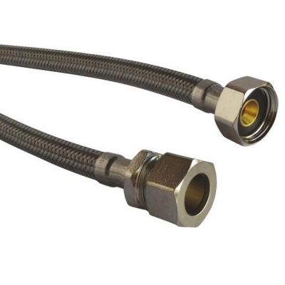 Somatherm For You - Flexible sanitaire - Raccord bicone tube cuivre diam 14 - Femelle 3/4  L: 500mm DN10
