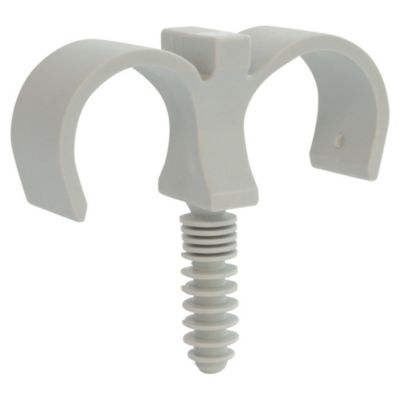Somatherm For You - Lot de 10 clips doubles pour tubes de D20mm