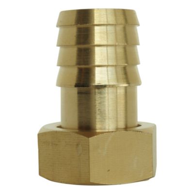 Somatherm For You - Raccord cannelé droit - Ecrou tournant 3/8  pour tuyau d'arrosage diam 12mm
