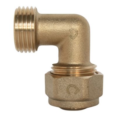 Somatherm For You - Raccord à compression - male coudé 15/21 - PER diam 16