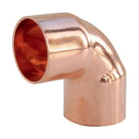 Somatherm For You - Raccord cuivre à souder - Coude 90 Double Femelle Petit Rayon diam 16mm (X10)