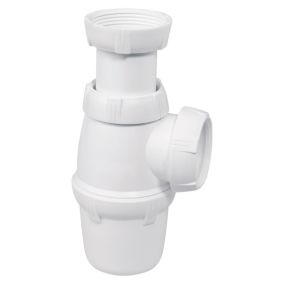 Somatherm For You - Siphon d'évier réglable NF avec joint intégré - Evacuation diam  40