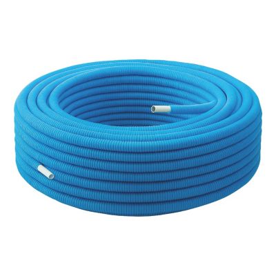 Somatherm For You - Tube multicouche gainé bleu D16 en couronne de 100 mètres