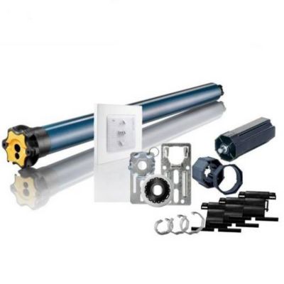 Somfy 1240509 Set moteur tubulaire sans fil 60 mm, 20 Nm, complet pour ...