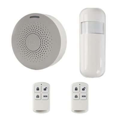 SomLife Système d'Alarme Domestique sans fils WiFi Smart Home, detecteur de mouvement Wireless  avec Application Tuya Smart Life
