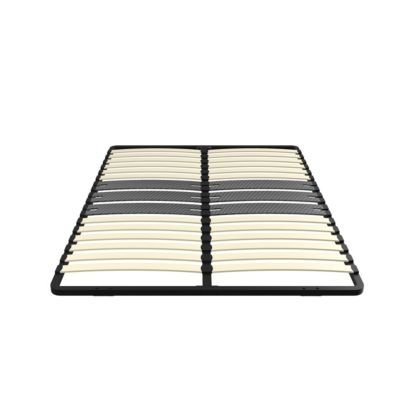 Sommier 160x200 cm, 2x15 lattes, lit avec sommier à lattes, sans pieds