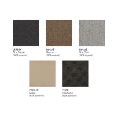Sommier Bultex CONFORT MEDIUM MEDIANO 80x200 Jersey Gris foncé Lattes