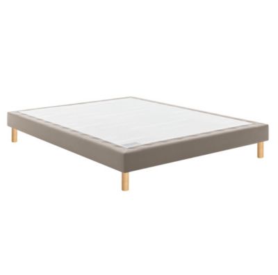 Sommier Bultex CONFORT MEDIUM MEDIANO 80x200 Jersey Gris foncé Lattes