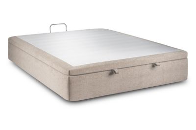 Sommier Coffre Tissu - Sommier moderne en bois massif